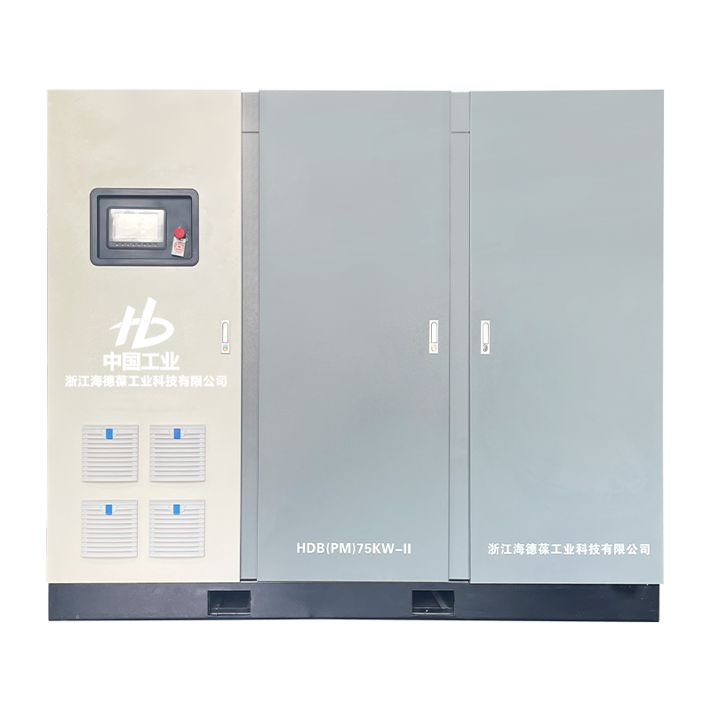 100HK mikroolie dobbeltskruet to-trins kompressor