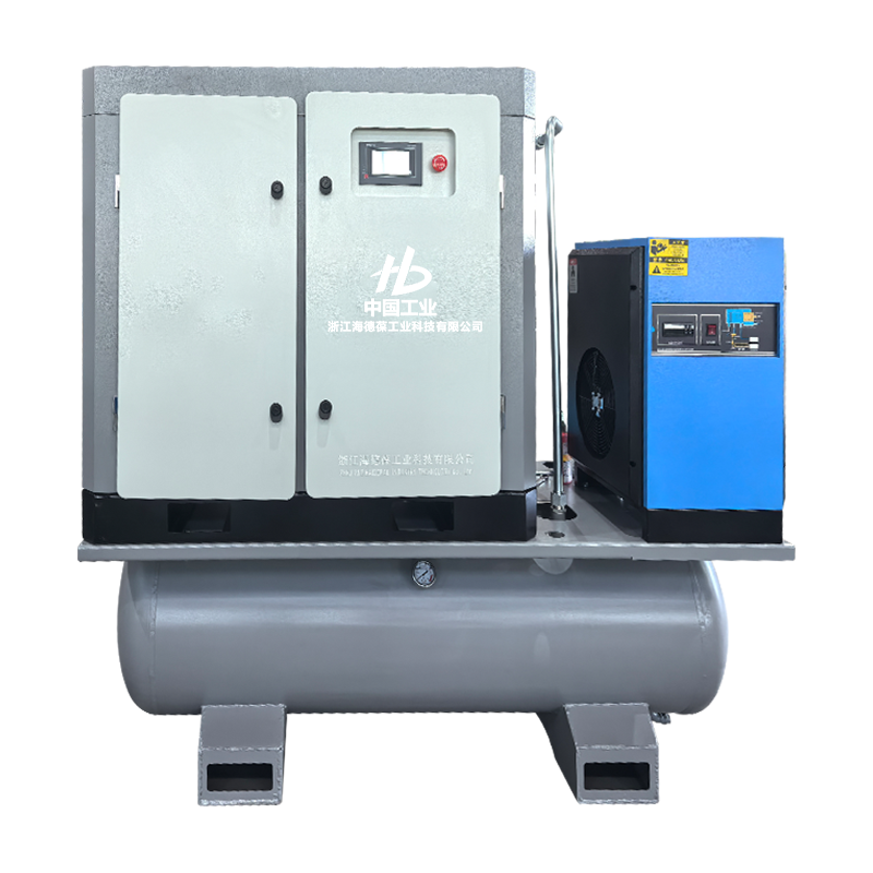 Skrue kompressor laser integreret maskine